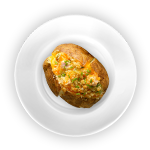 Cheese & Ham Baked Potato 