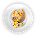 Chicken & Sweetcorn Baked Potato 